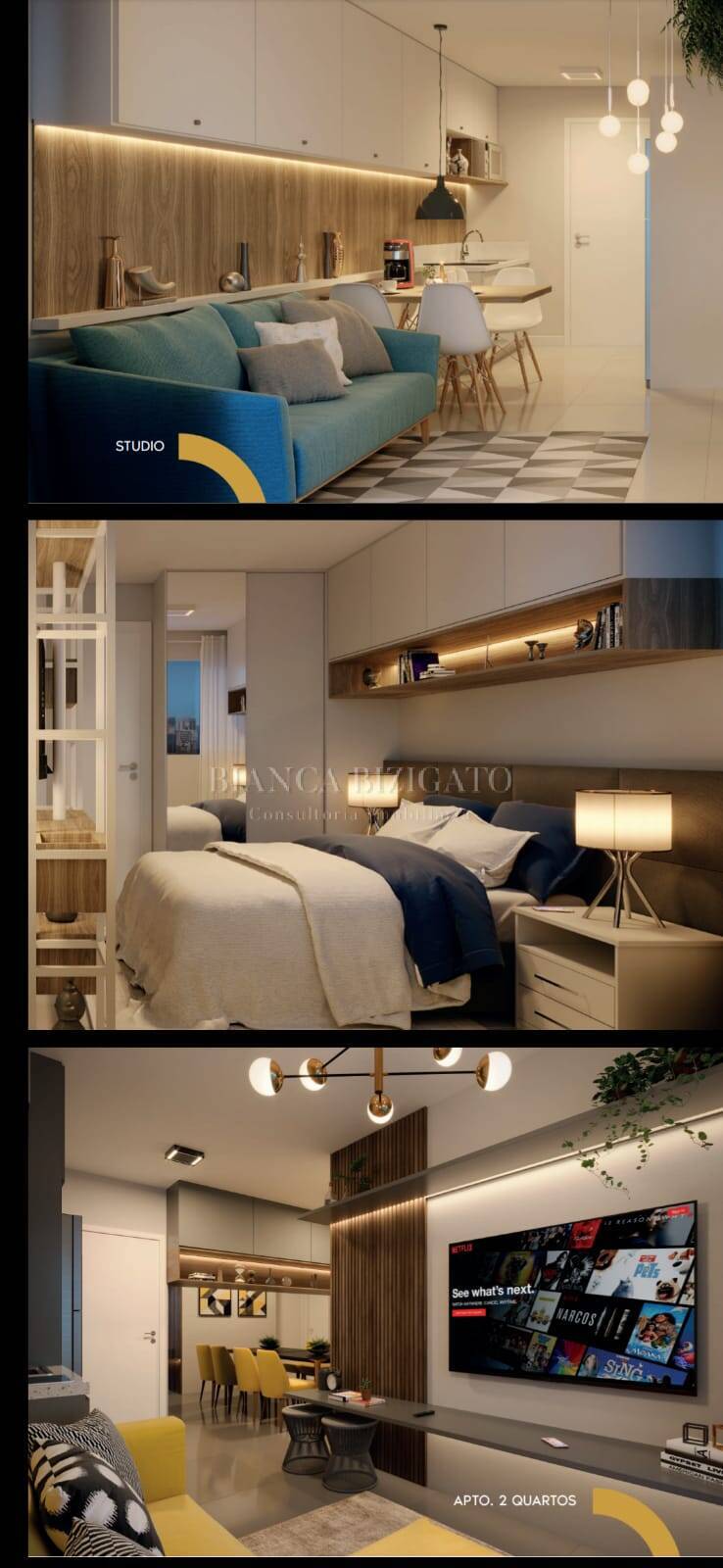 Apartamento, 1 quarto, 32 m² - Foto 1