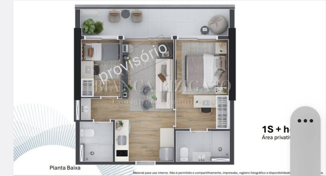 Apartamento, 1 quarto, 24 m² - Foto 23