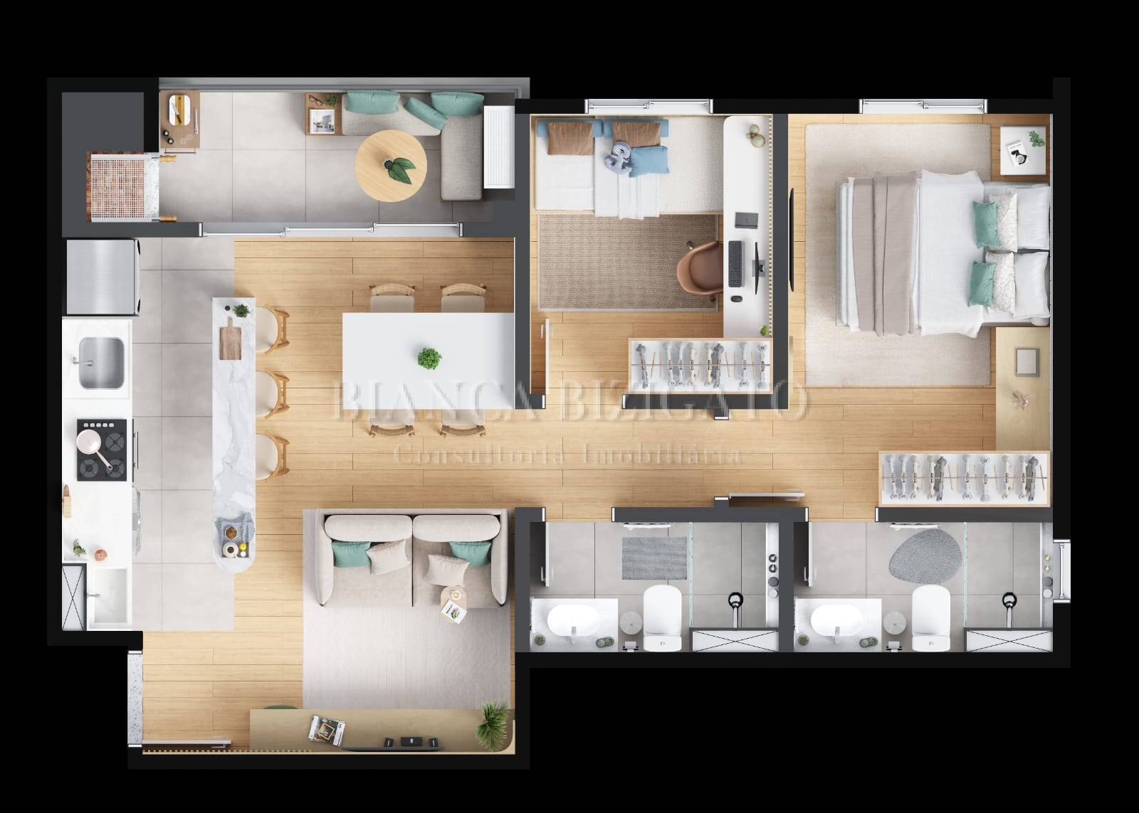 Apartamento, 52 m² - Foto 17