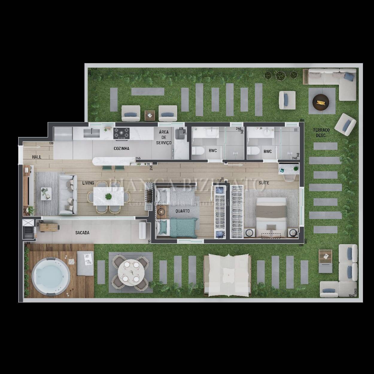 Apartamento, 2 quartos, 74 m² - Foto 12