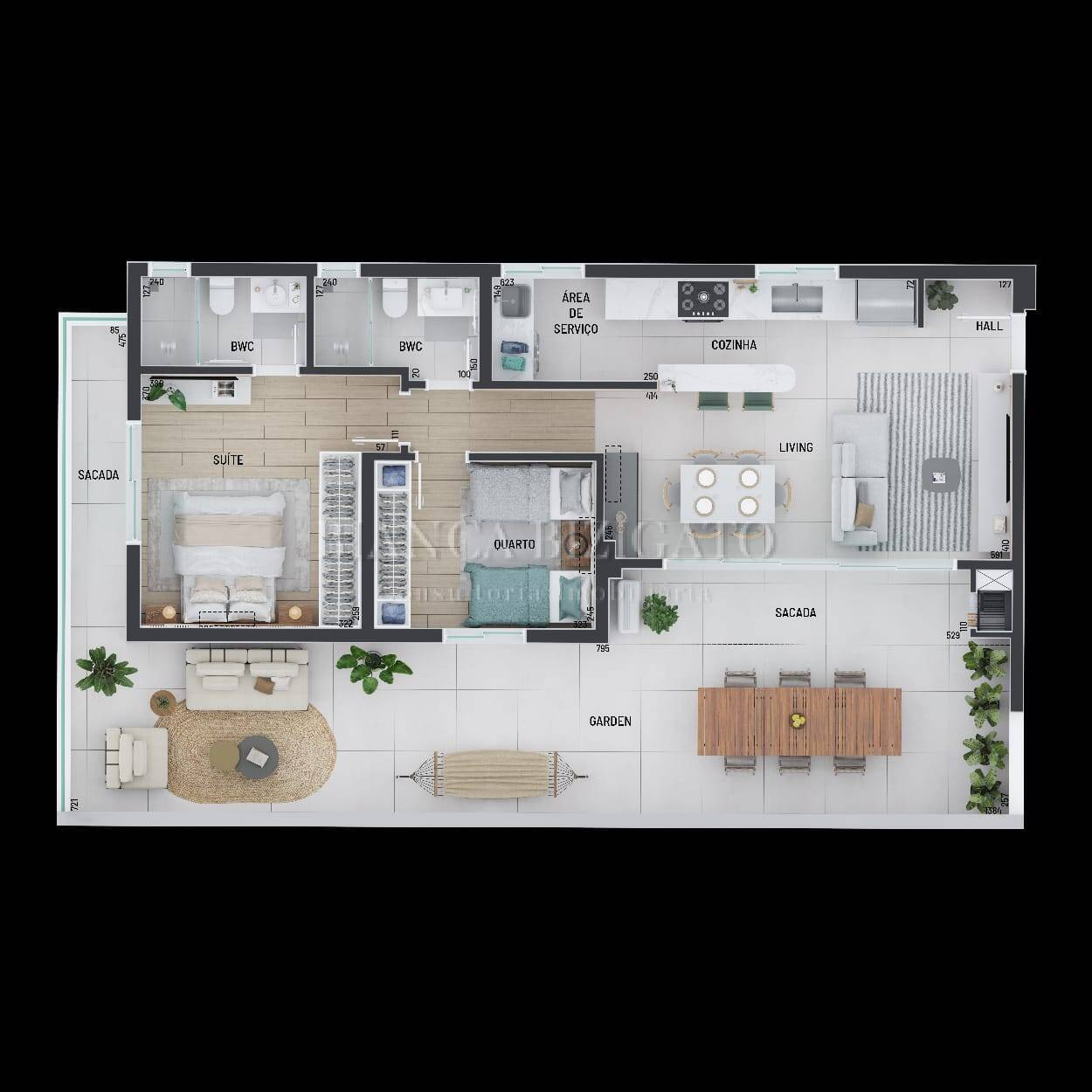 Apartamento, 2 quartos, 74 m² - Foto 15