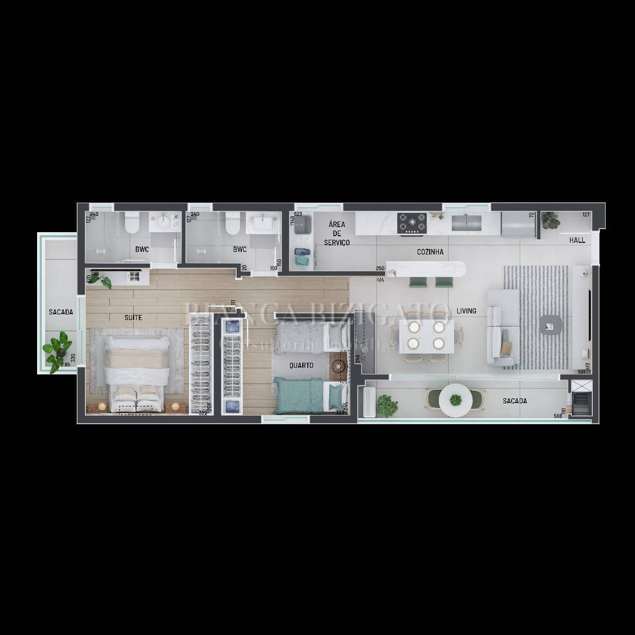 Apartamento, 2 quartos, 74 m² - Foto 17