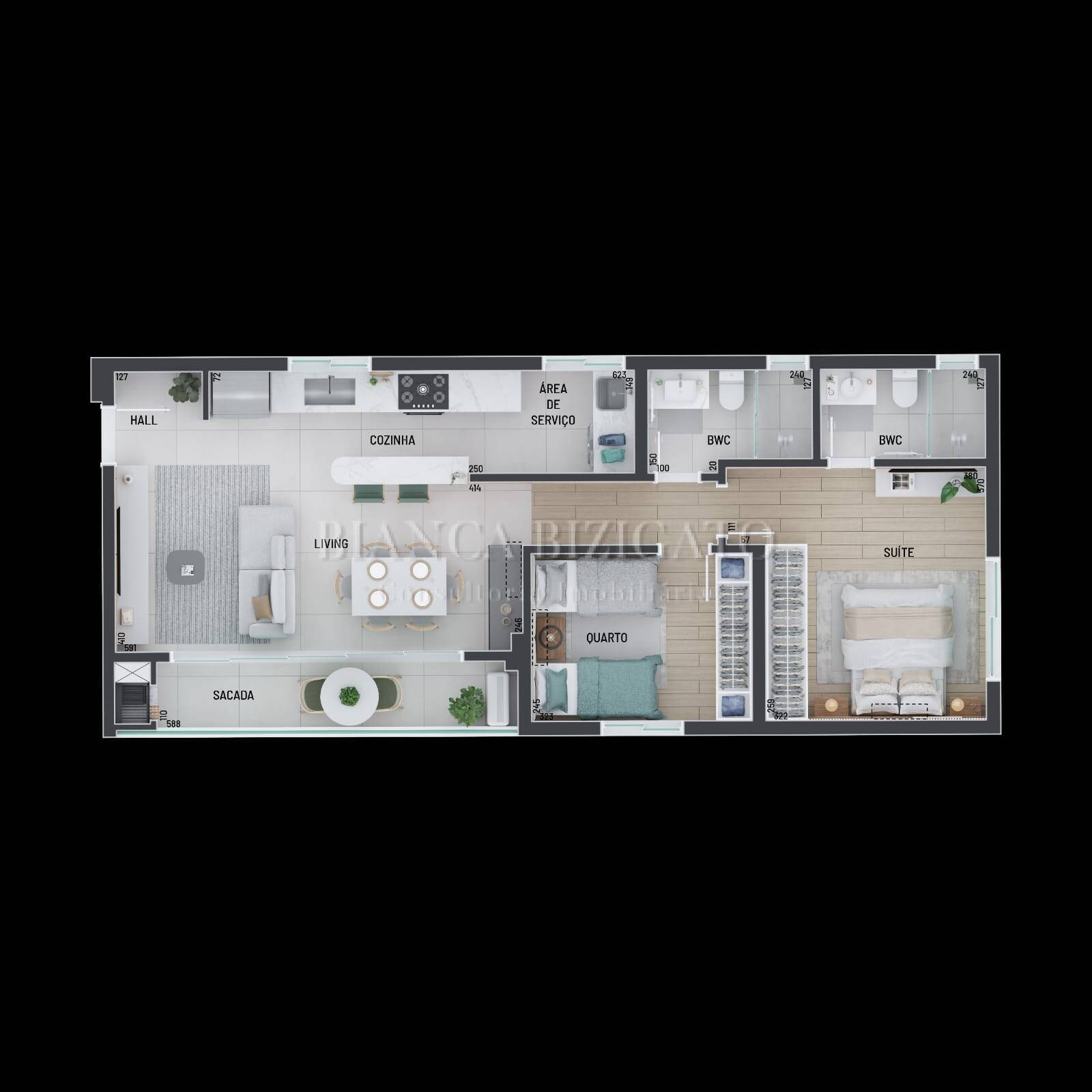 Apartamento, 2 quartos, 74 m² - Foto 19